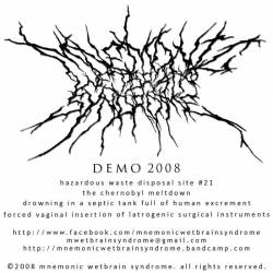 Mnemonic Wetbrain Syndrome : Demo 2008